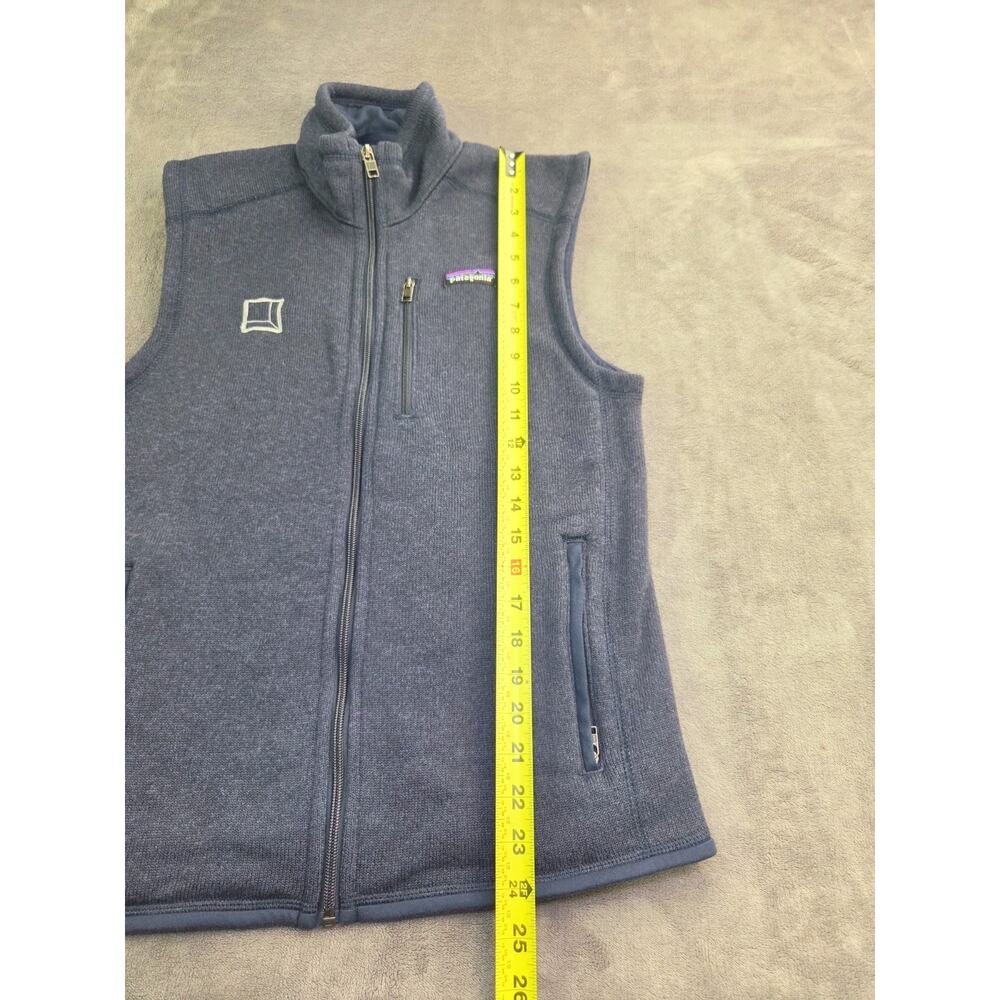 Patagonia Better Sweater Vest Mens Size S Full Zip Fleece Outdoors Blue Z3-105 - Picture 2 of 10